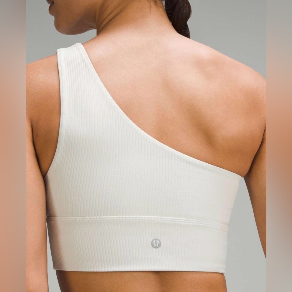 Lululemon Align Asymmetrical Ribbed Bra *Light Support C/D Cup Shine - Picture 5 of 6